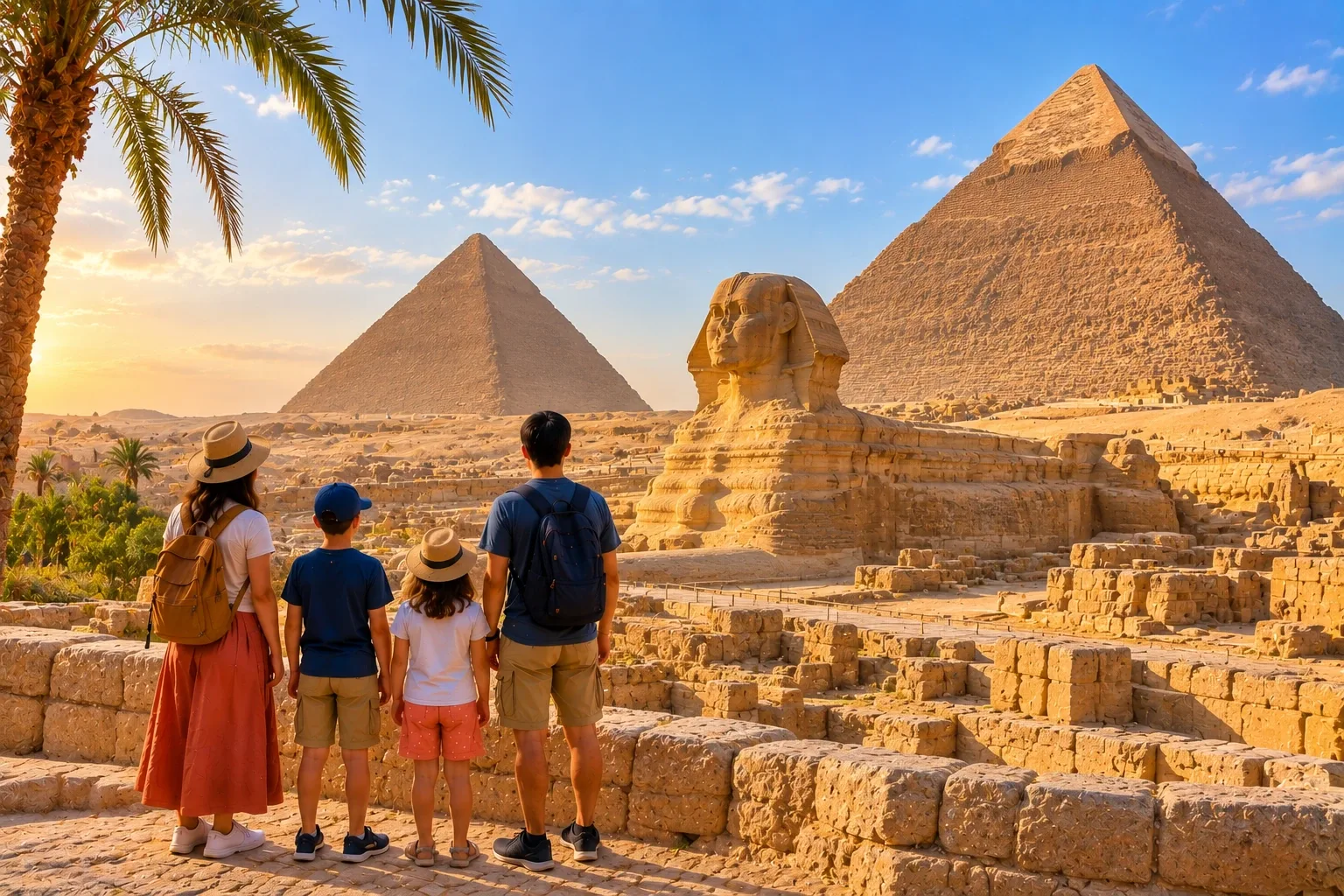 Gizeh en famille