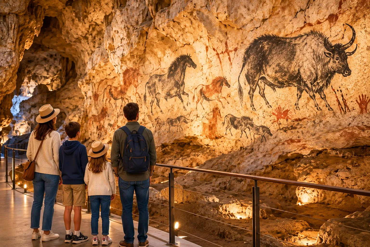 Grotte Chauvet 2 en famille