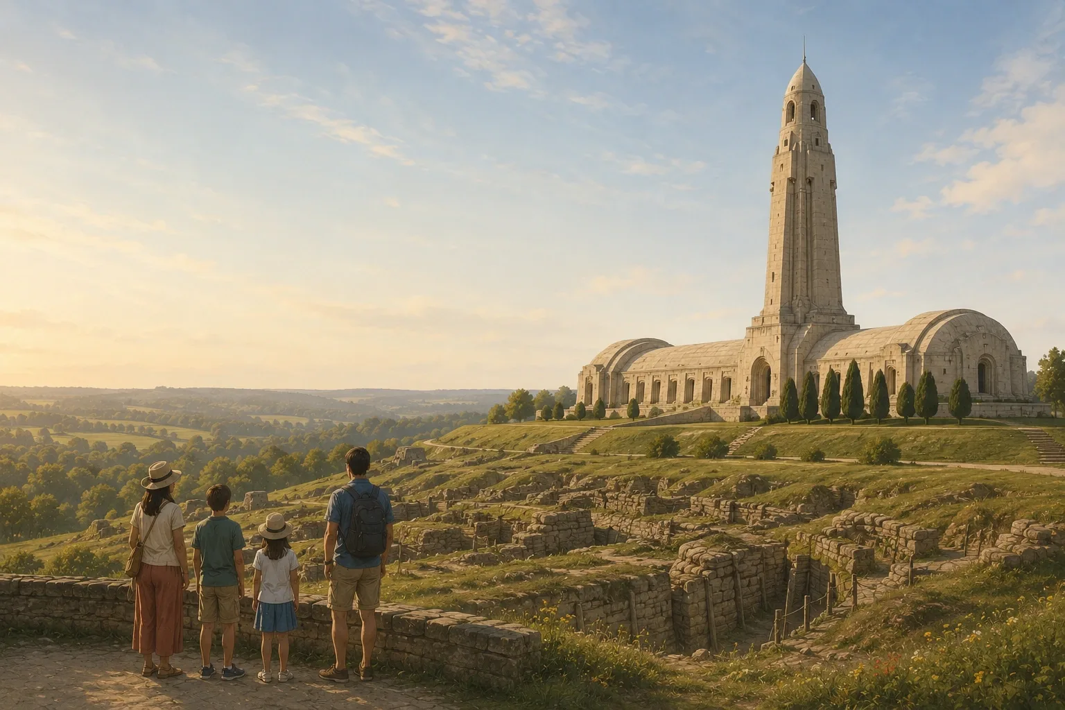 Verdun en famille