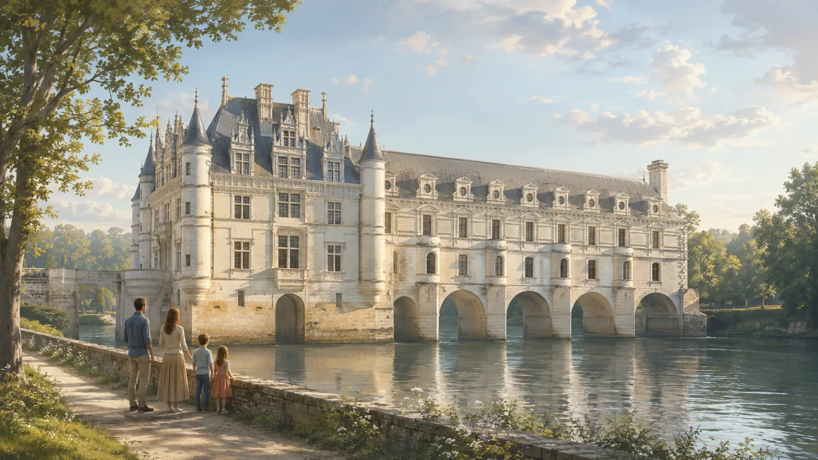 Chenonceau en famille